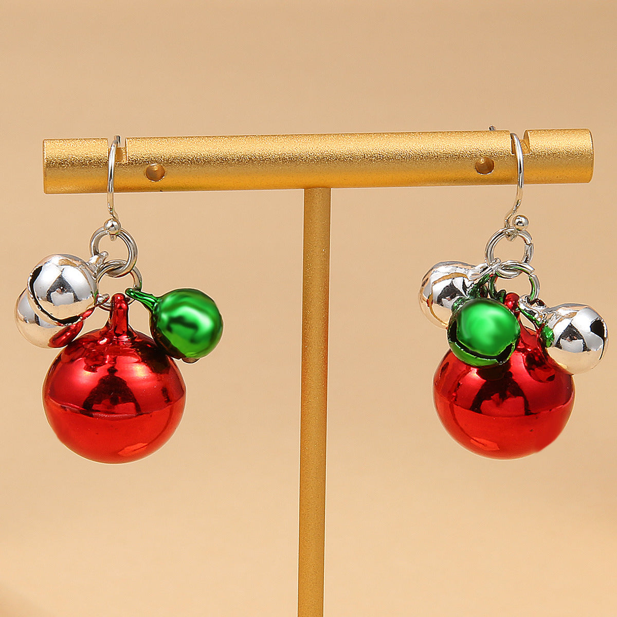 Wholesale Christmas Elk Snowflake Earrings